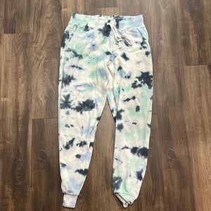 tye die sweat pants